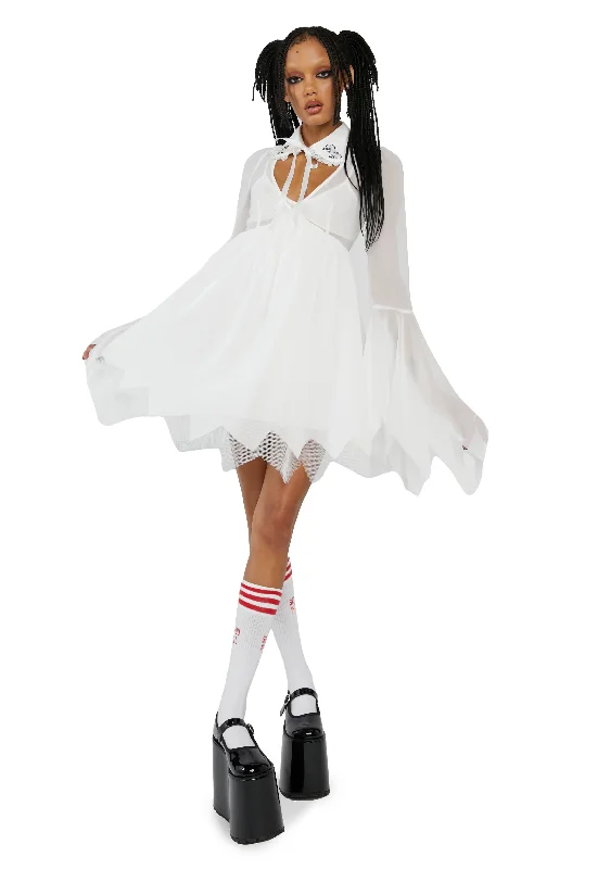 The Friendly Ghost Babydoll Dress Beach unclassified dresses