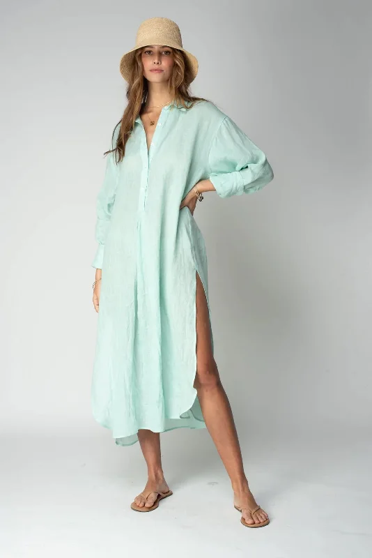 The Linen Voile Tunic Party unclassified dresses