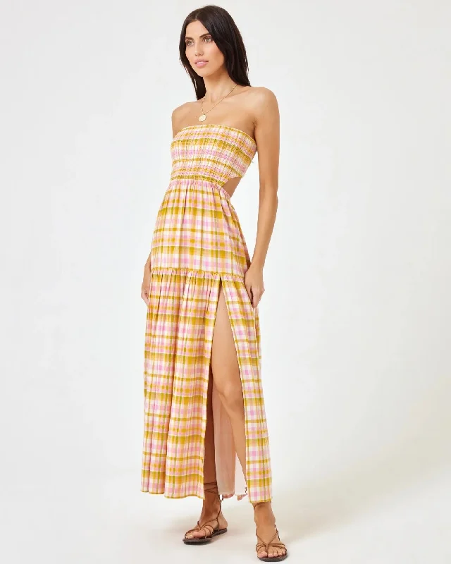 Tina Dress - She's All Plaid Holiday unclassified dresses