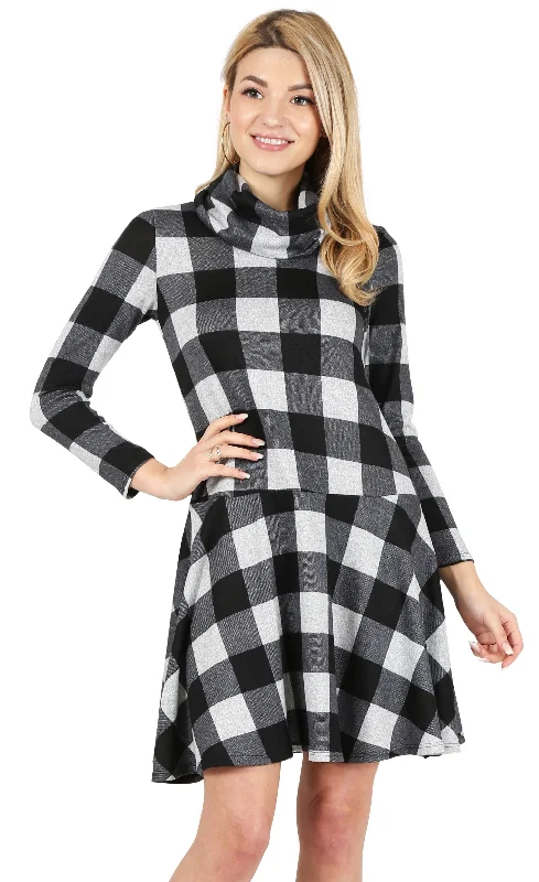 Black - Hether Grey Checkered