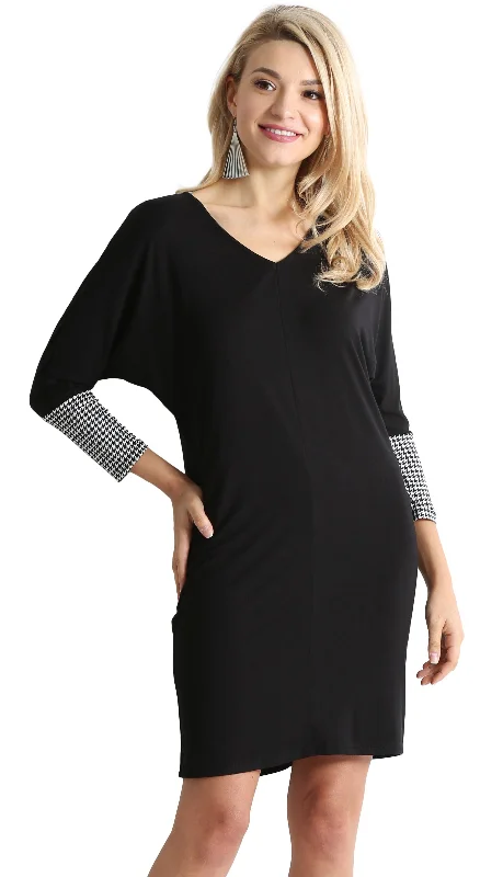 Daringly Dolman Contrast Dress Luxury unclassified dresses