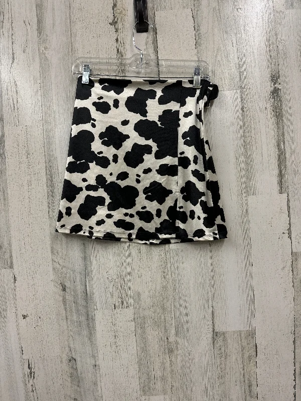 Animal Print Skirt Mini & Short Altard State, Size M Mini Skirt Fashion