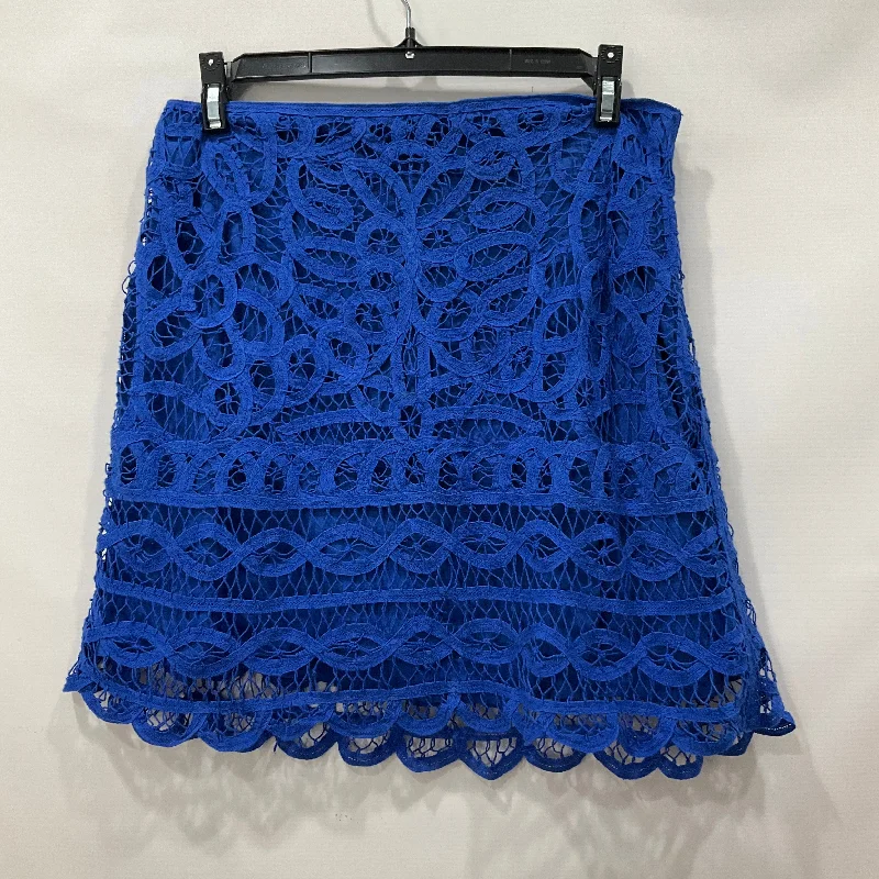 Blue Skirt Mini & Short Lilly Pulitzer, Size S Comfortable Mini Skirt