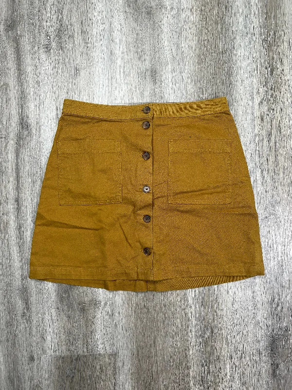 Brown Skirt Mini & Short Old Navy, Size S Basic Mini Skirt