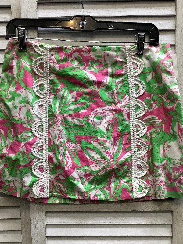 Multi-colored Skirt Mini & Short Lilly Pulitzer, Size 0 Camo Mini Skirt