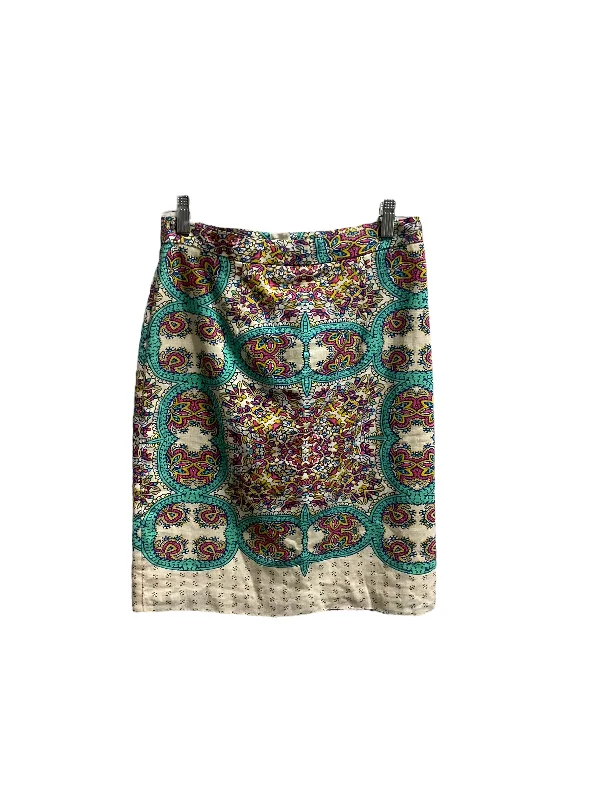 Multi-colored Skirt Mini & Short Maeve, Size 2 Long-sleeve Mini Skirt