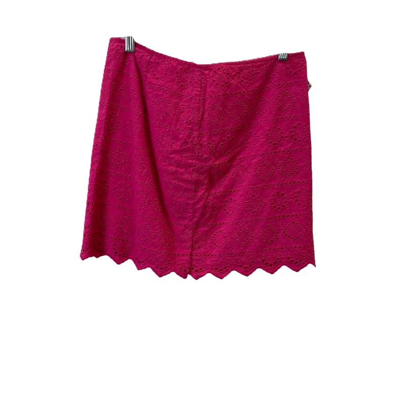 Pink Skirt Mini & Short By Vineyard Vines, Size: 6 Mini Skirt Summer