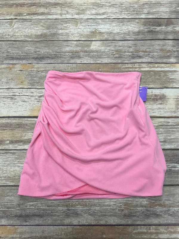 Pink Skirt Mini & Short Zara, Size M Cozy Mini Skirt