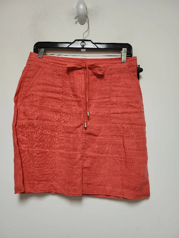 Red Skirt Mini & Short Tommy Bahama, Size 2 Casual Skater Skirt