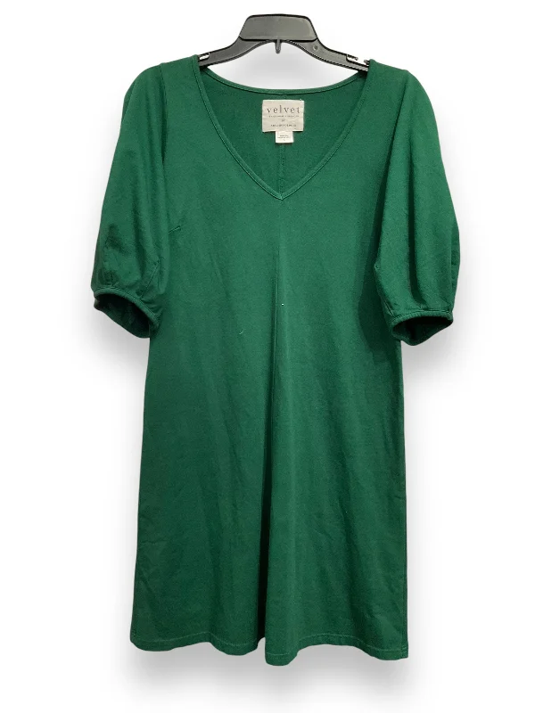 Dress Casual Midi By Velvet By Graham & Spencer In Green, Size: S Midi Skirt Trend