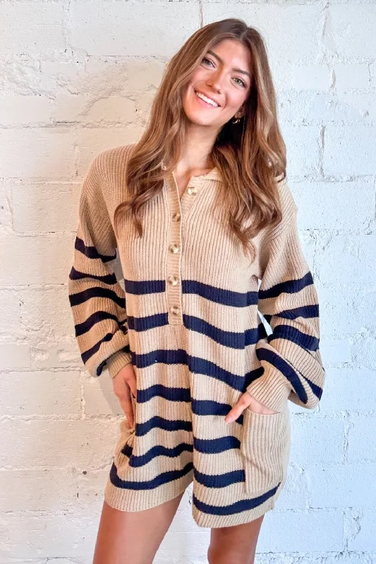 Cute & Cozy Sweater Romper Stylish Sweater Dress