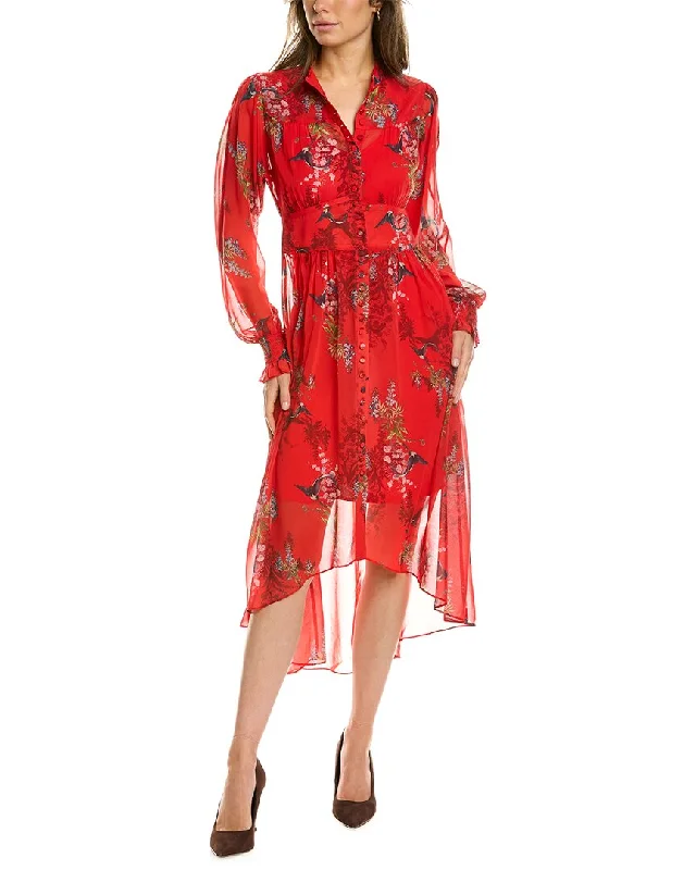 AllSaints Leonie Melisma Shirtdress Shirt Dress Style