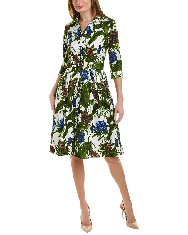 Samantha Sung Audrey Shirtdress Stylish Shirt Dress